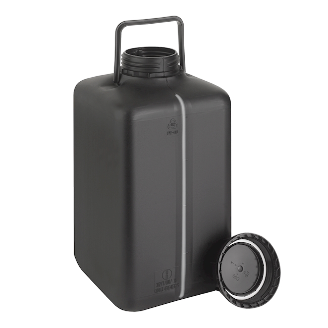 Square bottle 10 l PE-HD